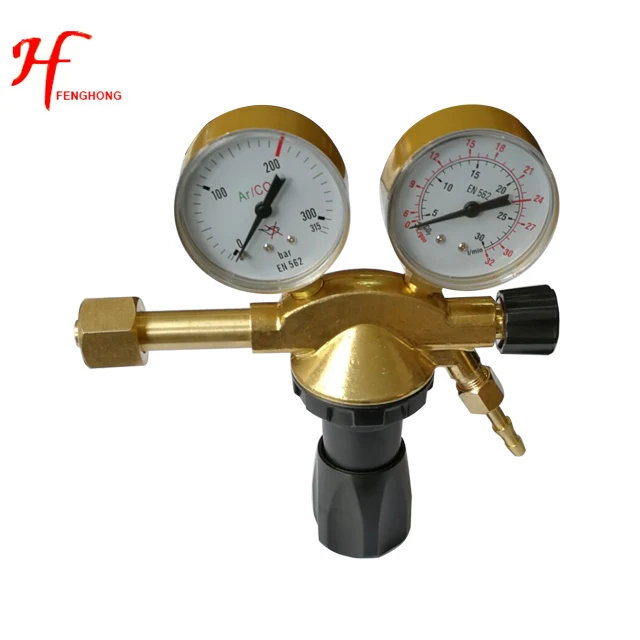 

Manufacturer Ningbo Zhejiang Argon/CO2 Gas Druckminderer with flowmeter