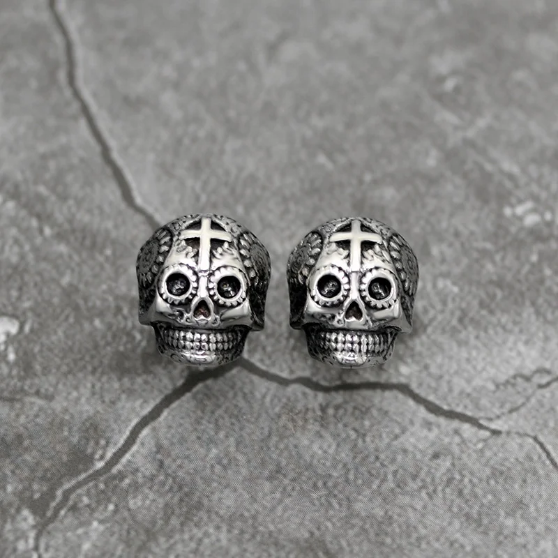 Мужские серьги в стиле панк Onlysda стильные гвоздики хип хоп винтажные скелеты рок