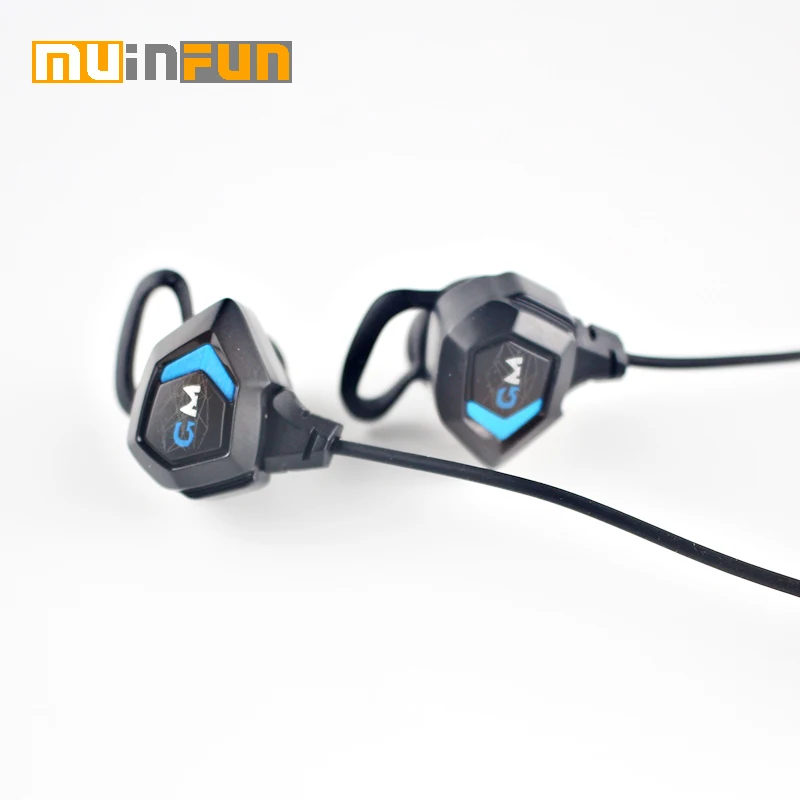 MUINFUN G28 Wired Headphones In-ear Earphones Game Headset Earbuds W Long Mic for Smart Phones Tablet PC MP3 | Электроника