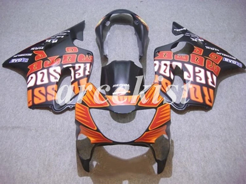 

New ABS Motorcycle Full Fairings Kit Fit for HONDA CBR600 F4 1999 2000 FS 99 00 Bodywork set Custom Orange