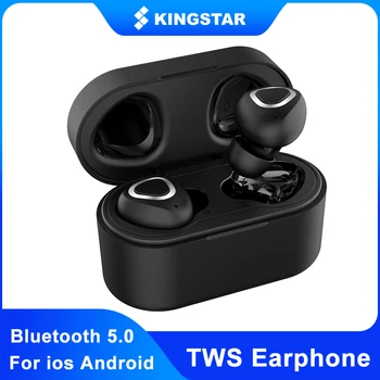 

KINGSTAR TWS Bluetooth Earphone Wireless Earbuds V5.0 Stereo Waterproof Earphones Sport Wireless Headset for Android IOS
