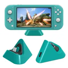 Зарядная док-станция для nintendo Switch Lite и PND Switch, компактная Подставка для зарядки w/type C для nintendo Switch Lite