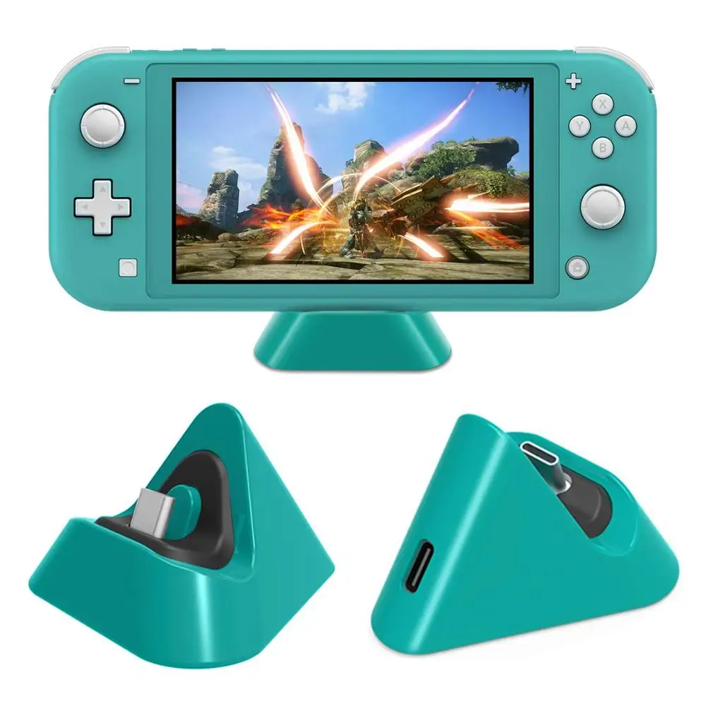Зарядная док-станция для Nintendo Switch Lite и компактная зарядная станция с Type C 2019 |