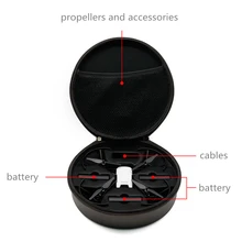 Dji tello Сумка круглая Водонепроницаемая Сумочка Высокое качество чехол для переноски для DJI Tello drone и аксессуары для кабелей