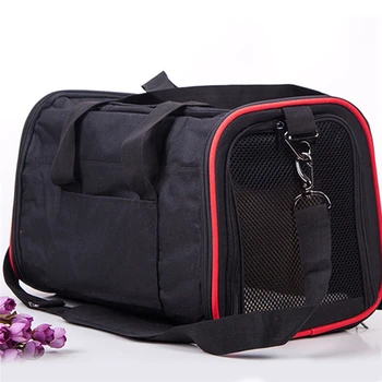 

Carrier for Dogs Travel Cat Carrier Bag Breathable Car Seat for Small Puppy Safety Reflective Portable Pet Handbag