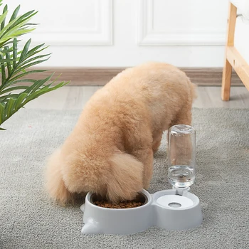 

Hoopet Cat Bowl Dog Water Feeder Bowl Cat Kitten Drinking Fountain Food Dish Pet Bowl Goods