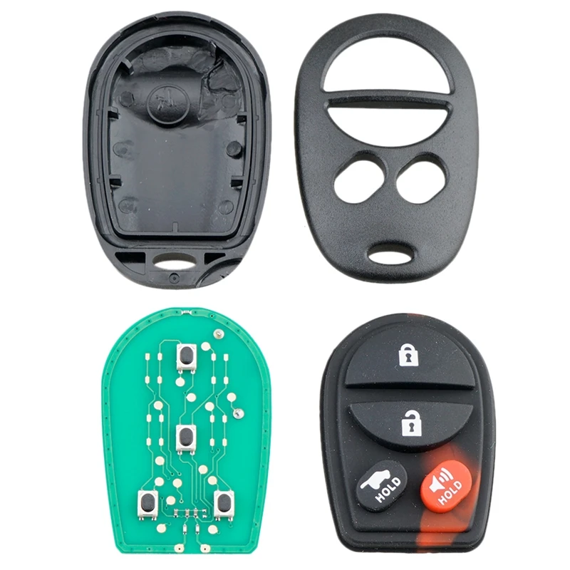 Интеллектуальный Автомобильный ключ дистанционного управления 4 кнопки автомобильный брелок подходит для Toyota Sienna 2004-2009 315Mhz Gq43Vt20T