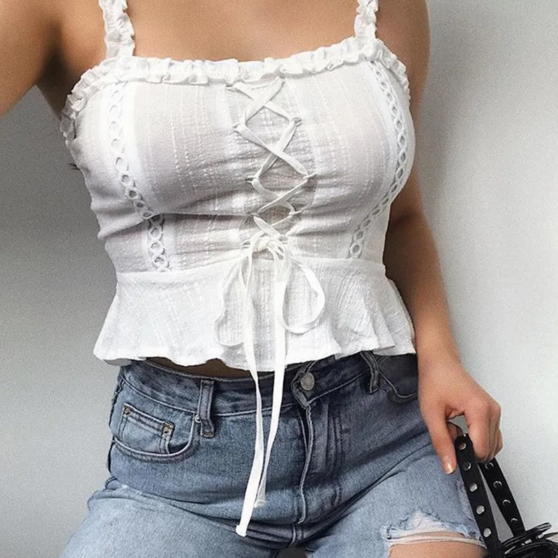 RUFFLE CROP TOP16