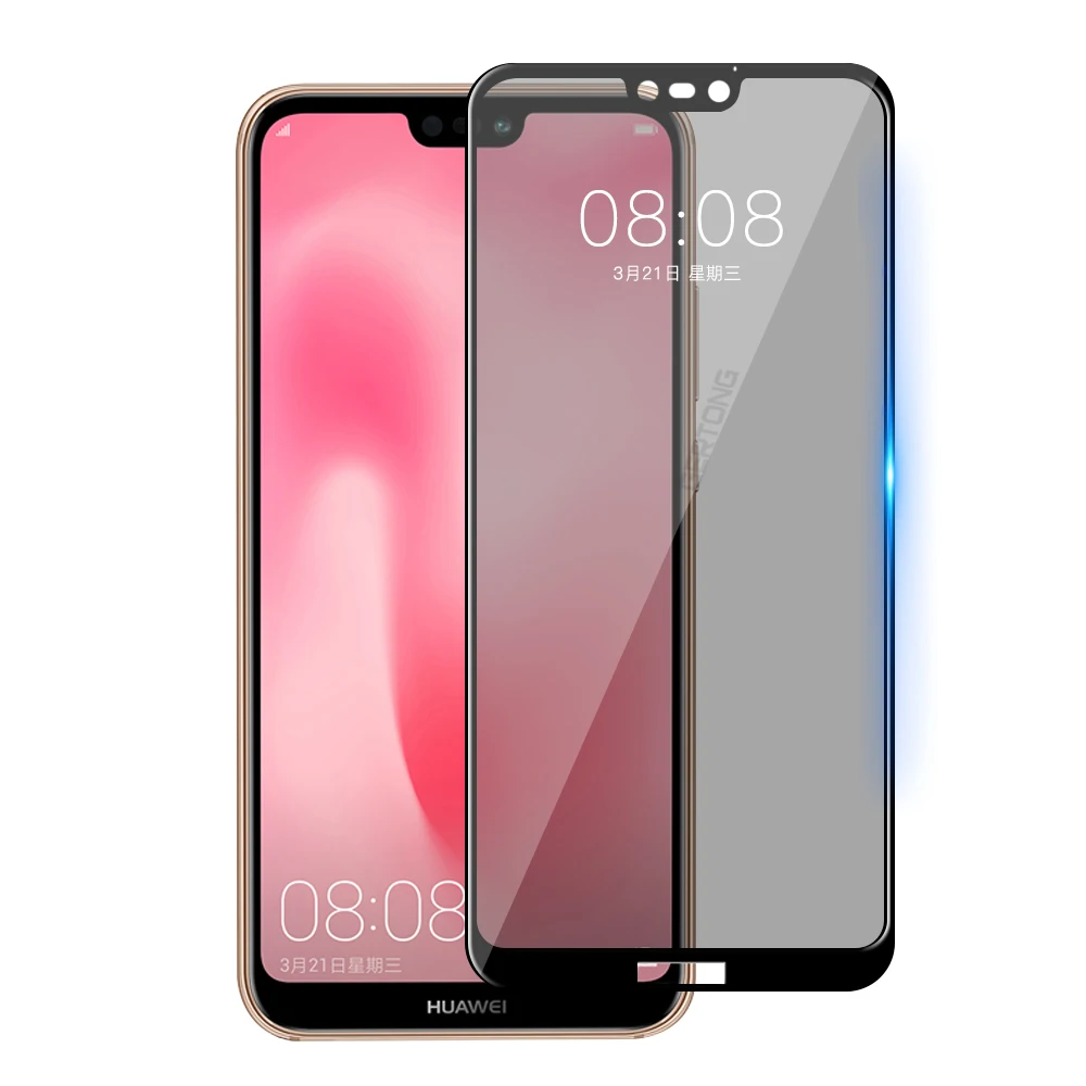 

10D Anti Glare Tempered Glass For Huawei Mate 30 20 Lite P20 Lite 2019 Y7 Prime Y6 Pro Y9 2019 glass Full Cover Screen Protector