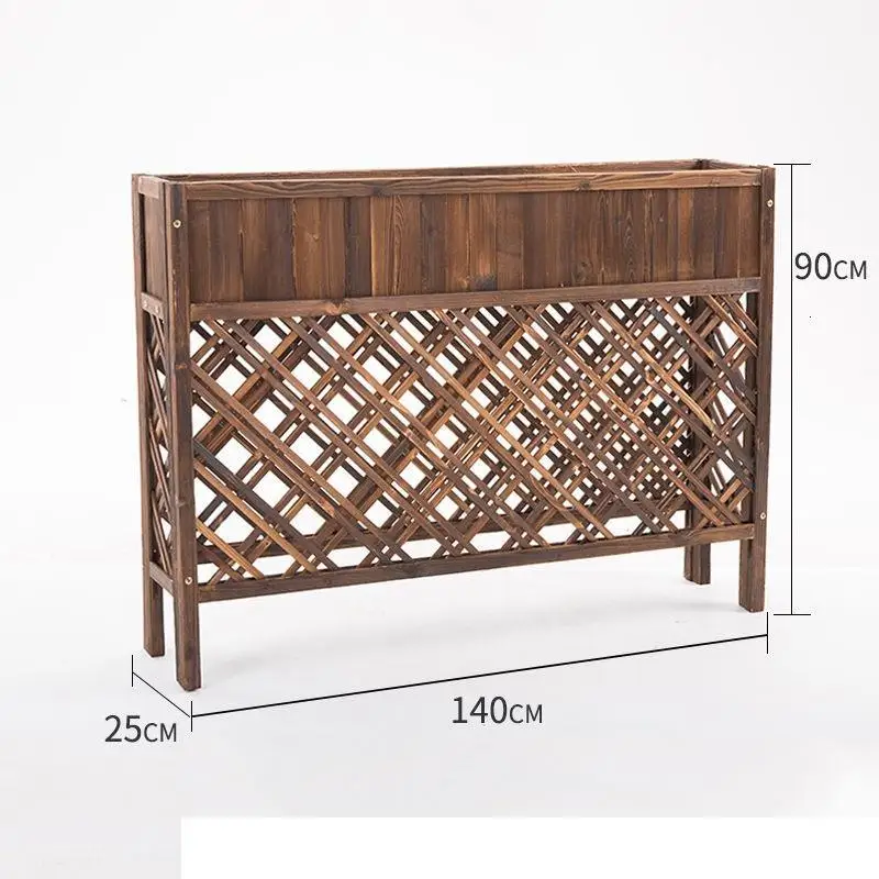 MODEL H Soporte интерьер Флорес Варанда Estante Plantas дерево Estanteria Para Macetas стол балкон полка открытый цветок стойки завод Стенд - Цвет: MODEL H