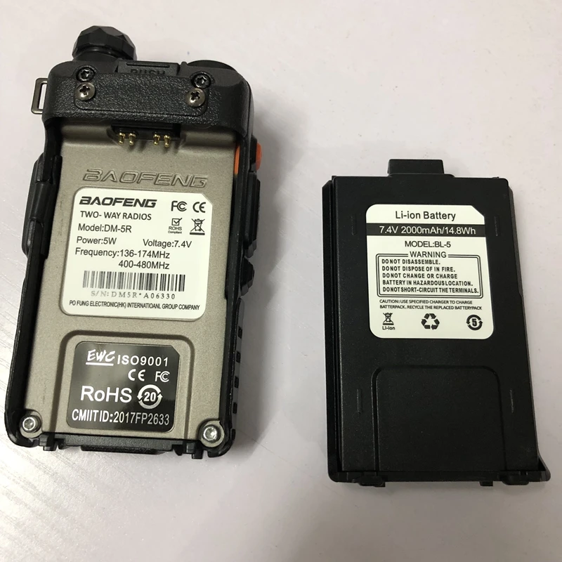 Дальность охоты иди и болтай walkie talkie baofeng UV-5R цифровой DMR Радио УКВ УВЧ 136-174 МГц 400-480 МГц Двухзонный модуль подключения к хосту радио любительский радиоприемник