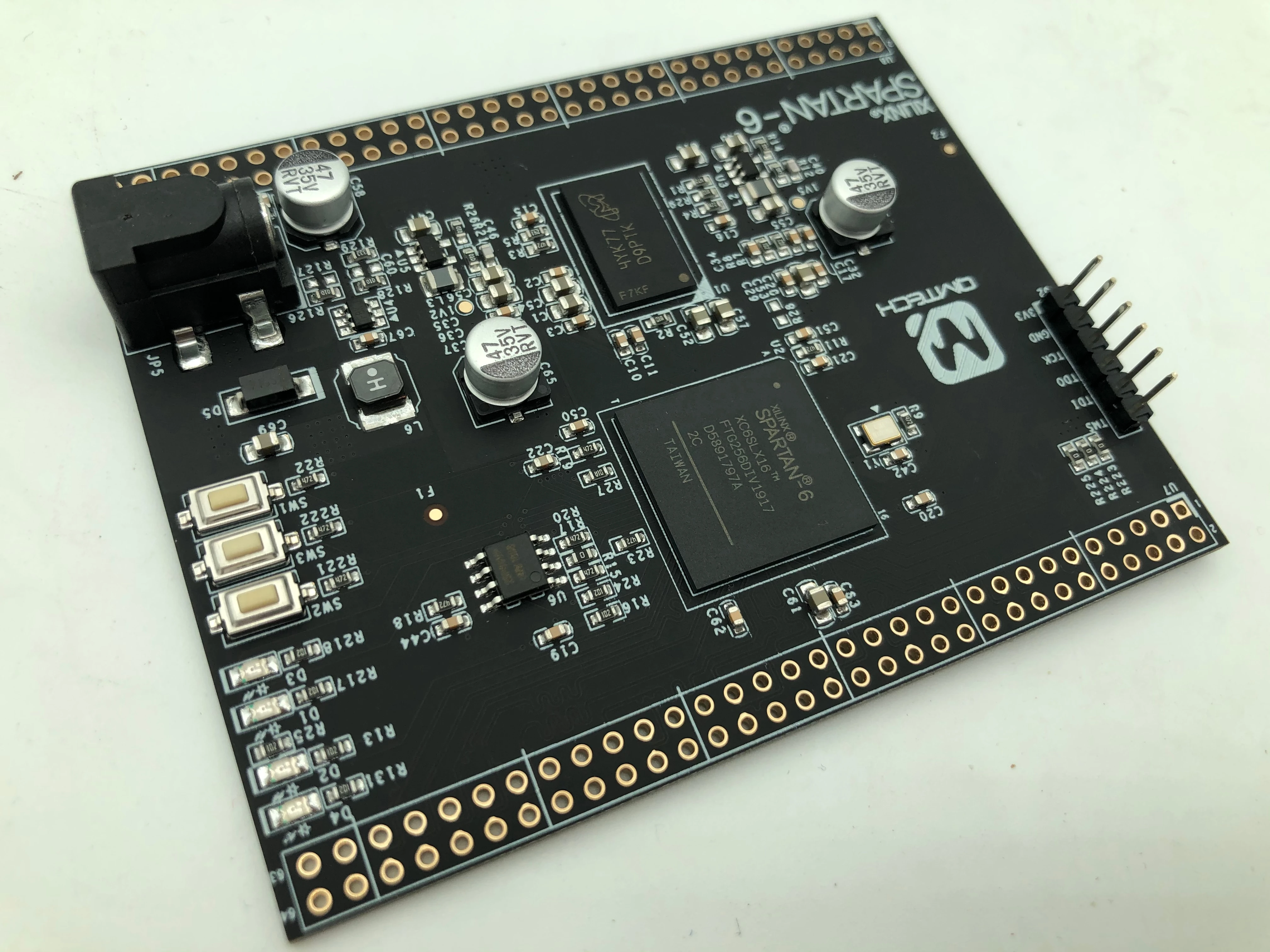 QMTECH Xilinx FPGA Spartan6 XC6SLX16 Spartan 6 ядерная плата DDR3 256 Мб|Аксессуары для демонстрационных