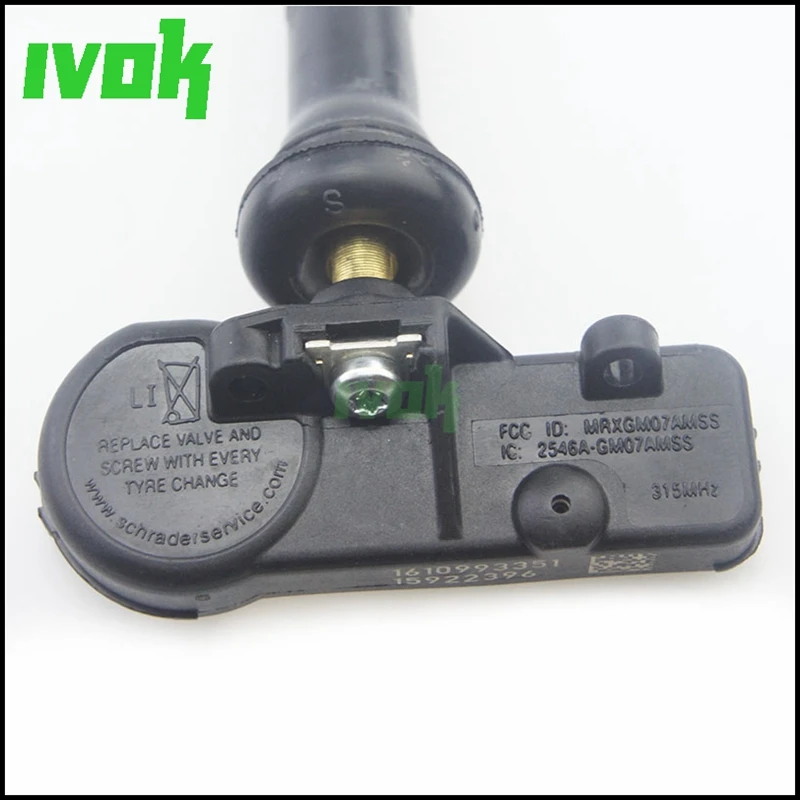 Schrader TPMS система контроля давления в шинах датчик для Chevrolet Uplander Buick Enclave Cadillac CTS 15922396 315 МГц