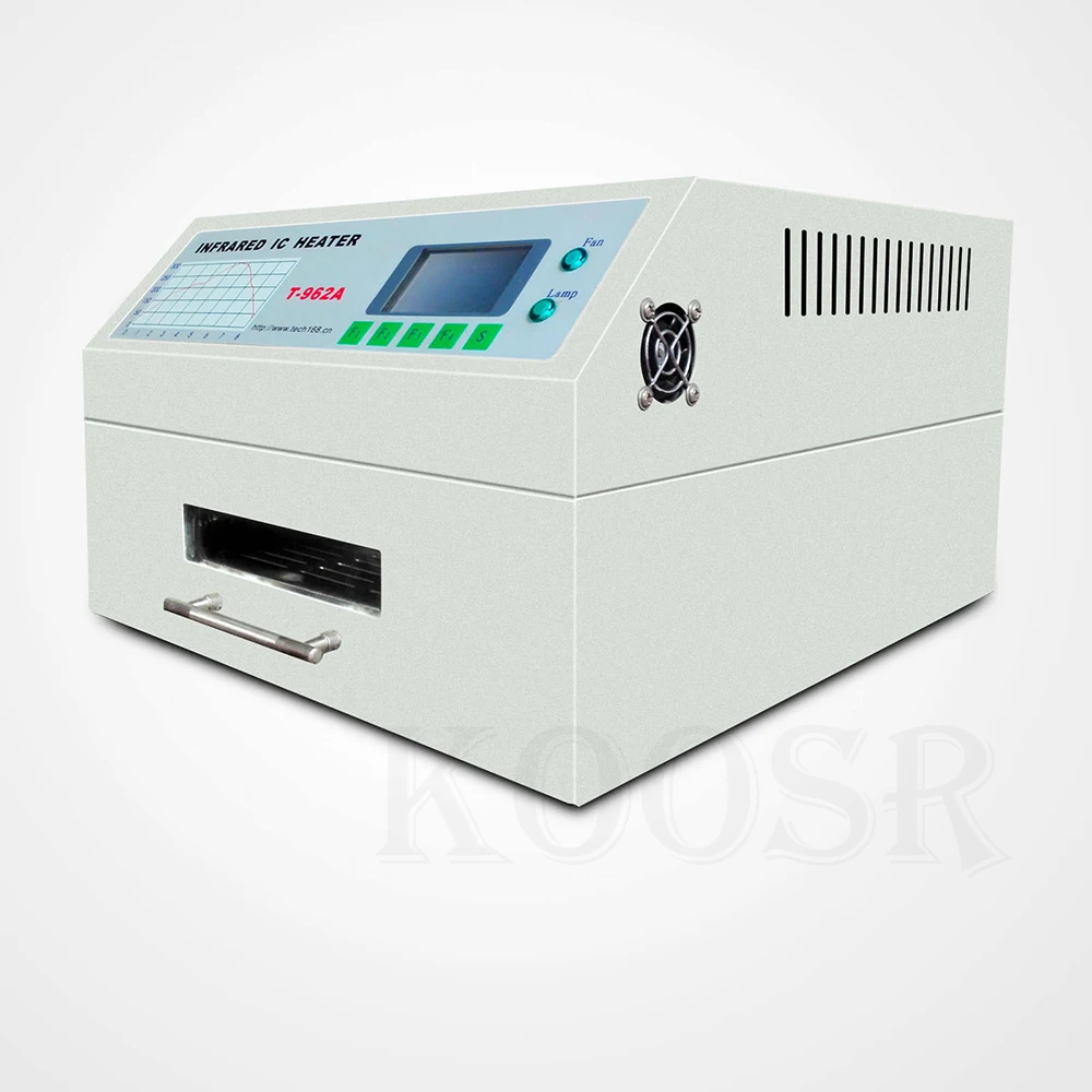 Puhui T962A DGC Инфракрасная печь оплавления паяльная IC НАГРЕВАТЕЛЬ паяльная станция обогреватель Инфракрасная печь оплавления волны 300 м Puhui T-962A
