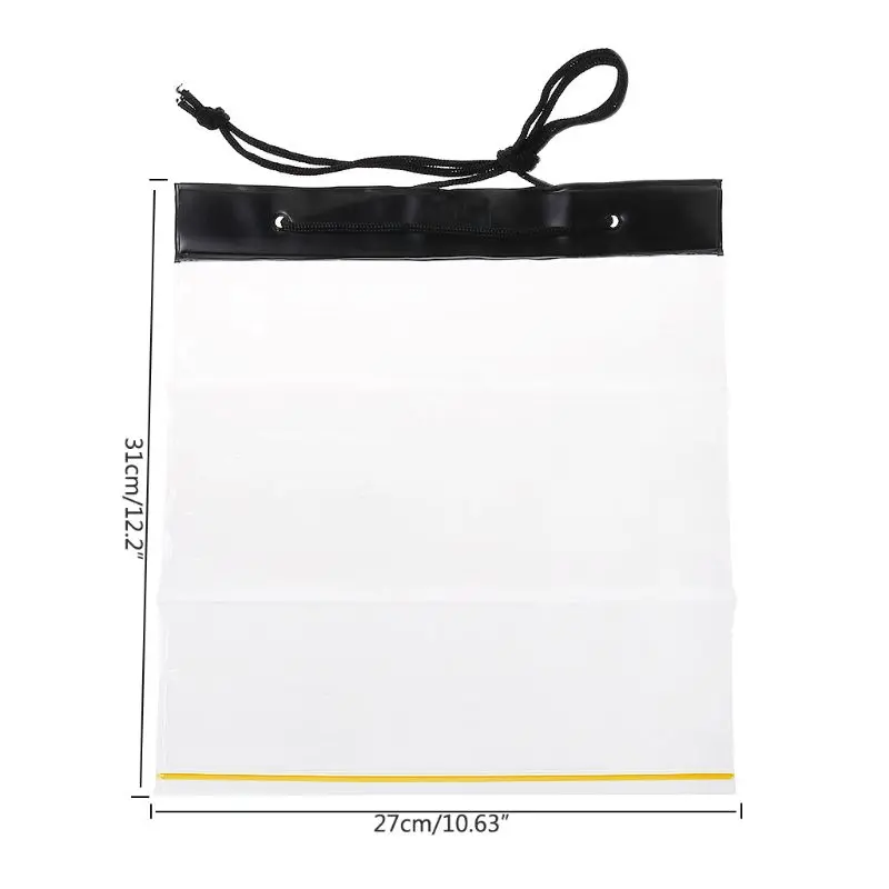 Открытый водонепроницаемый мешок прозрачный ПВХ прозрачная подставка с изображением карты сумка для хранения Чехол сухой мешок