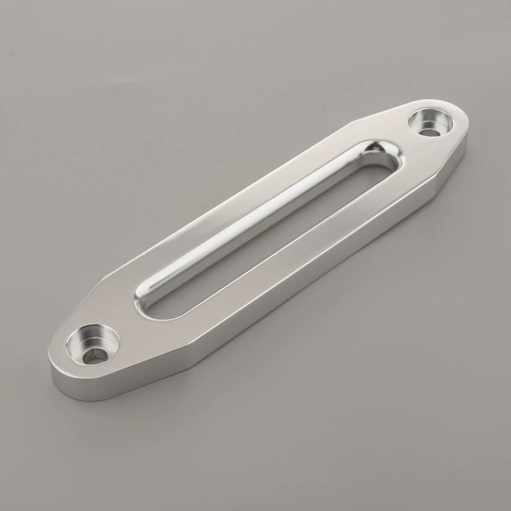 Сплав Hawse Fairlead для синтетической лебедки веревки 12000 фунтов лебедки(ATV UTV)(серебро
