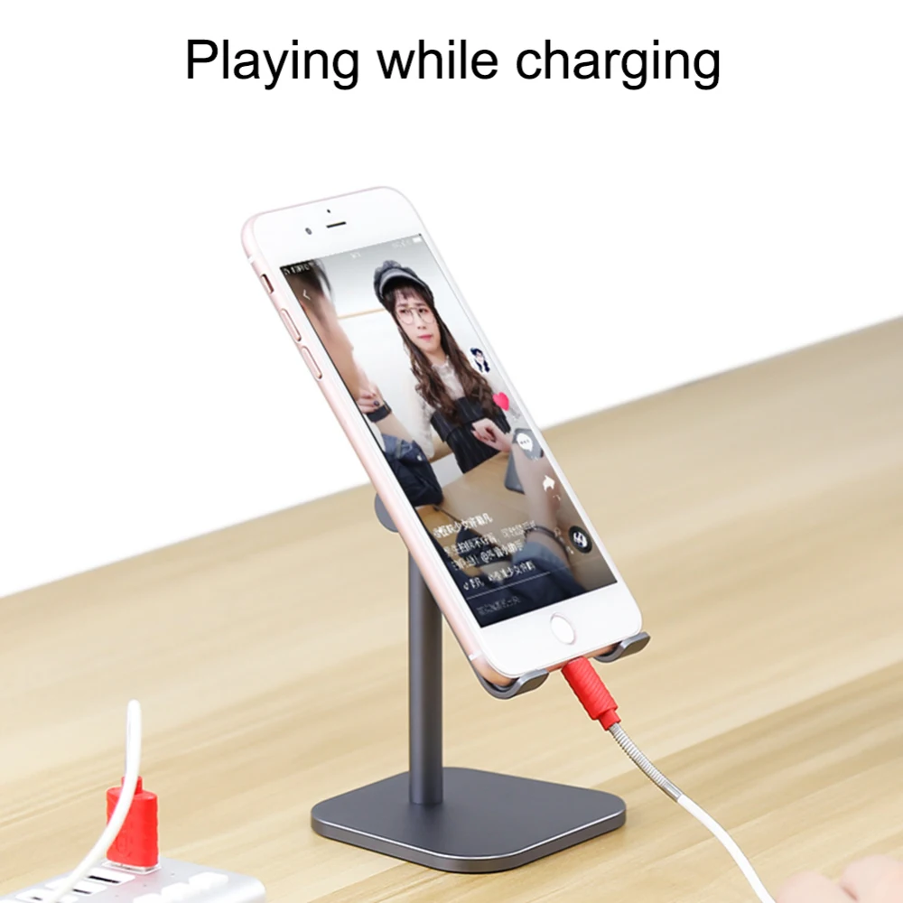 Многофункциональный пластиковый держатель для планшета 180 ° для iPhone, huawei, Xiaomi, samsung, настольный держатель