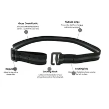 Регулируемый рядом рубашка-отдых Лучшие пряжки сплошной цвет подтяжки Простая рубашка остается черный Tuck It ремень рубашка заправленные мужские шорты# Y2