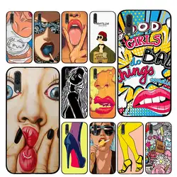 Черный чехол для телефона Good Girls Pop art Для huawei P30 P20 mate 10 20 Pro Lite Nova 3 4 3i