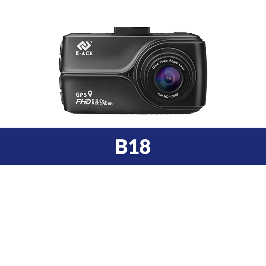 B18 E-ACE 3,0 дюймов Мини видеорегистратор ночного видения gps трекер Автомобильная камера 1080p Автомобильный видеорегистратор регистратор автомобильная видеокамера видио рекордер - Название цвета: B18