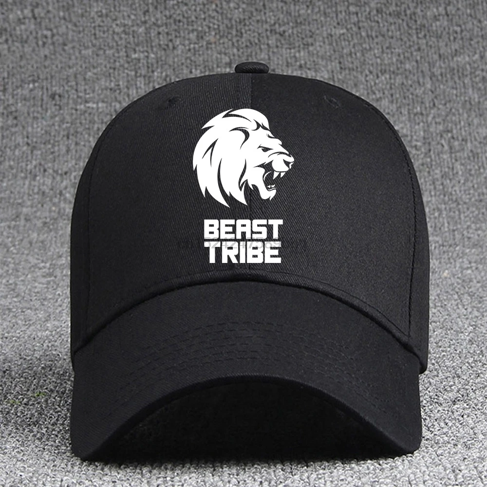 Модная бейсболка с логотипом Beast Tribe Регулируемая Кепка для пары в стиле хип-хоп