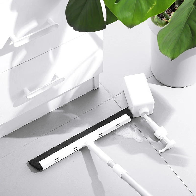 Household Wiper Mop Bathroom Floor Sweeping Water Magic Broom Multi-function Household Bathroom Floor Scraping Wiper Mop