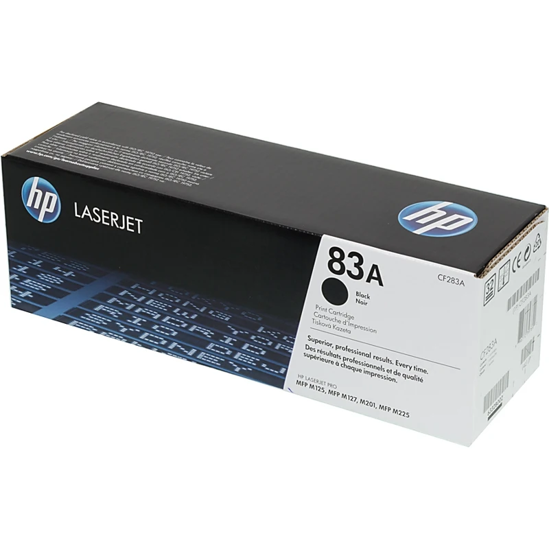 Картридж лазерный HP 83A CF283A черный(1500стр.) для HP LJ Pro M125nw/M127fw
