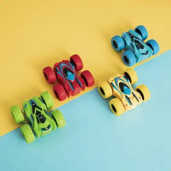 

Hot 360 Degrees Rotating Double Sided Stunt 4 Wheels Drive Car Fallresistant Toy Model Off-road Vehicle Kids Cars Toys 1pc