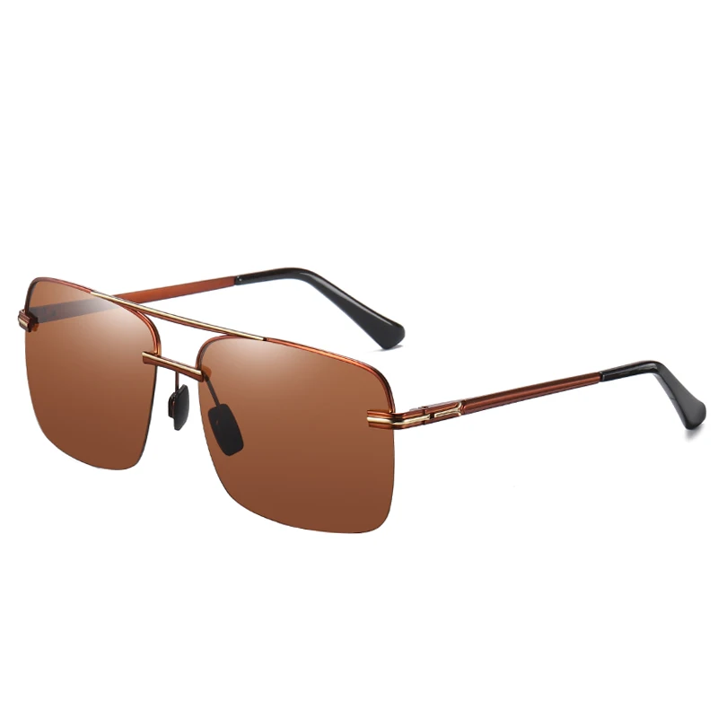 

YSO Luxury Men Brown Polarized Sunglasses UV400 Women Sun Glasses For Driving Beach Male Men's Sunglasses Eyewear A628