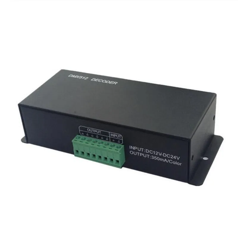 3CH DMX512 светодиодный контроллер диммер DMX 512 декодер для RGB полосы 350ma/CH WS-DMX-NET-K-3CH