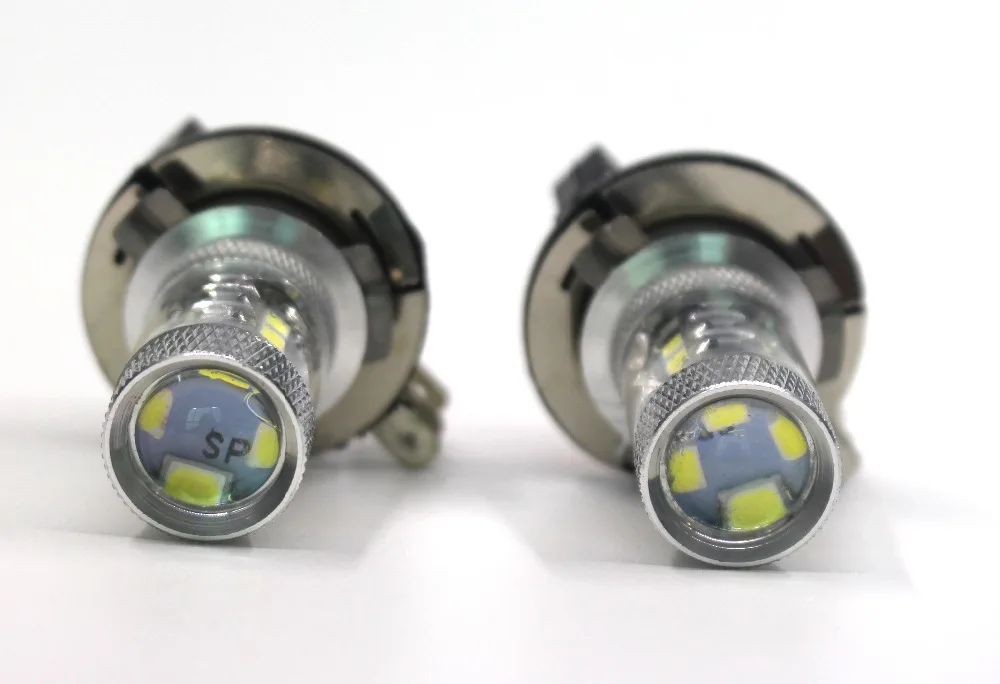 2 шт. супер яркий белый светодиодный свет автомобиля H15 80 Вт 16smd Противотуманные фары лампы
