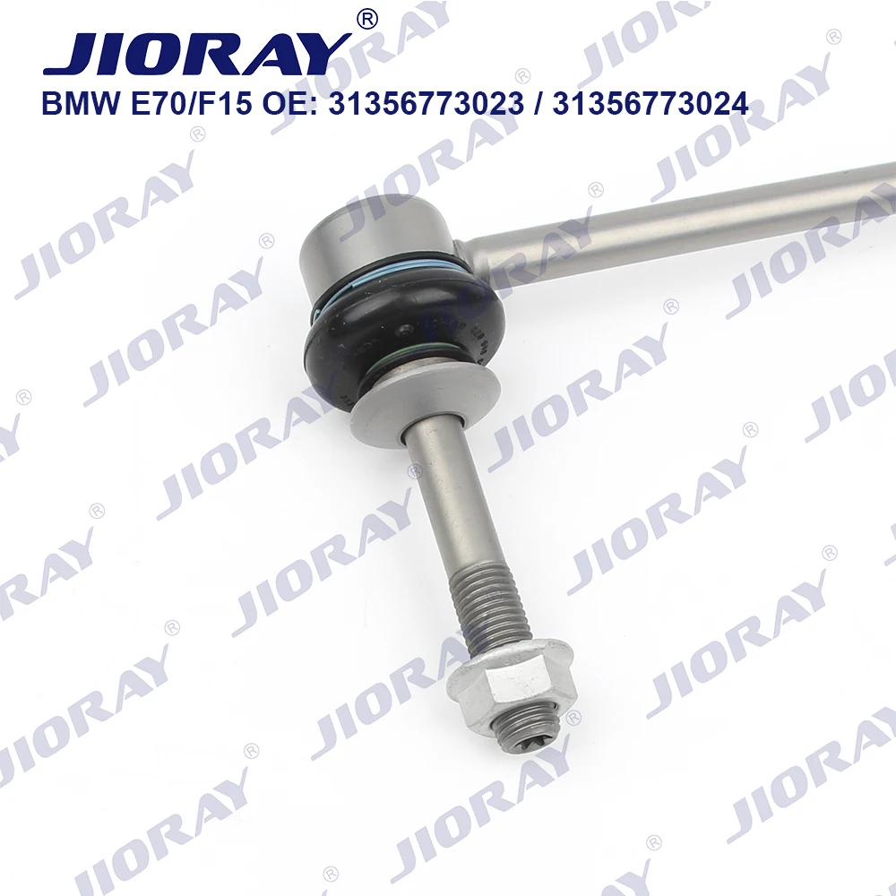 JIORAY Pair Front Axle Sway Bar End Stabilizer Link Ball Joint For BMW X5 X6 Series E70 E71 E72 F15 F85 F16 F86 Hybrid