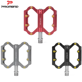 

PROMEND Ultralight MTB bike pedals bike pedals aluminum alloy Palin bearing titanium alloy shaft core bicycle bmx accessories