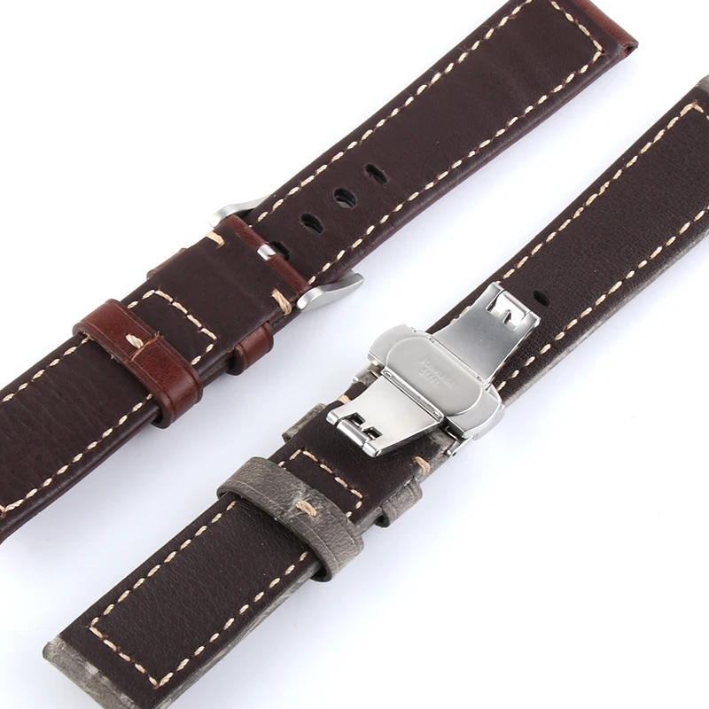 Italian Genuine Leather Watchband 22mm Quick Release for Samsung Gear S3 Classic Frontier Gear 2 Neo Live Watch Band Wrist Strap