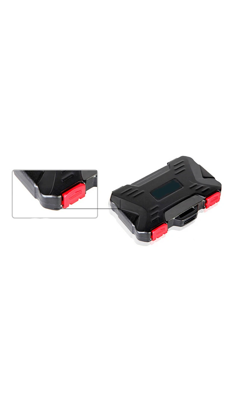Kh10 Крышка карты памяти анти-потеря для 4 упаковки CF карты SDXC MSPD XD 12 TF T-Flash коробка для хранения крышка водонепроницаемый и противоударный