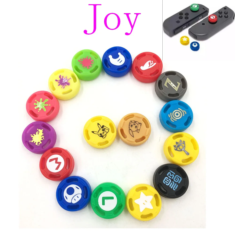 Для переключателя Joy Con Thumb Stick Grip cap s для переключателя Pro контроллер Джойстик крышка аналоговый джойстик кнопка для PS4 XBOX360