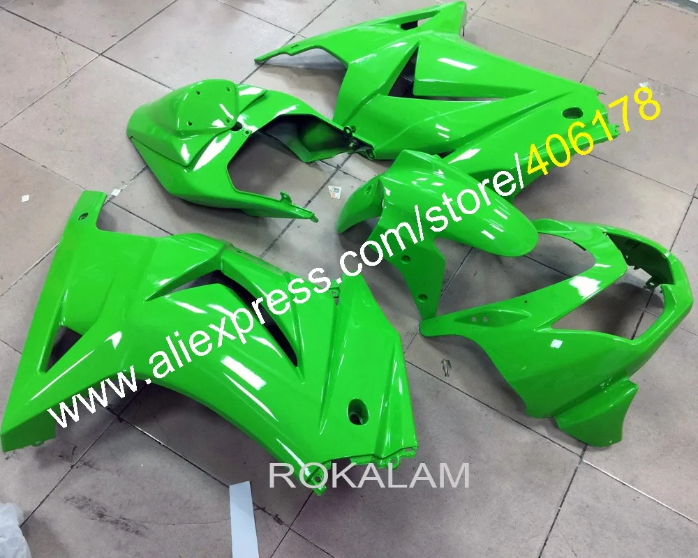 

Fairing For Kawasaki 250R EX 250 2008 2009 2010 2011 2012 Green Sport Motorcycle Fairings (Injection Molding)