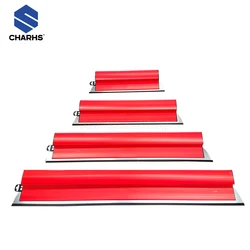 Espátulas vermelhas, espátulas de 10 "16" 24 "suportes de plástico rígido, espátula de plástico, regra de espátula para paredes secas e se juntar
