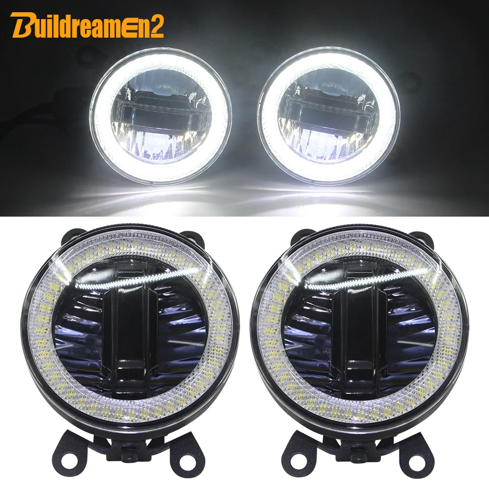 

3-IN-1 Function Car LED Fog Light Daytime Light Angel Eye Auto Projector Fog Lamp DRL 12V For Ciroen DS4 DS5 DS3 C1 C3 C4 C5 C6