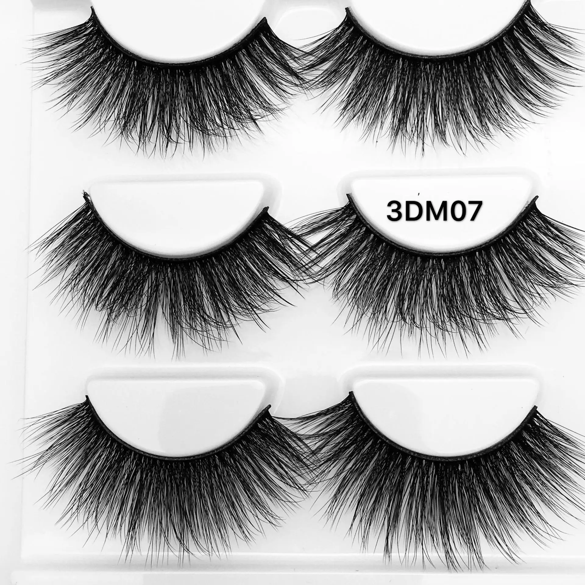 

3 Pairs Multilayer Natural False Eyelashes Handmade Crisscross Long Lashes 3d Faux Mink Lashes Fake Eyelash Extension Eyelashes