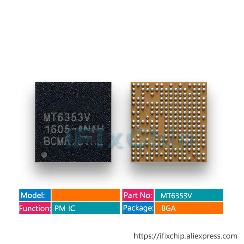 2-20 шт./лот MT6353V источник питания PM IC чип PMIC MT6353 | Электронные компоненты и