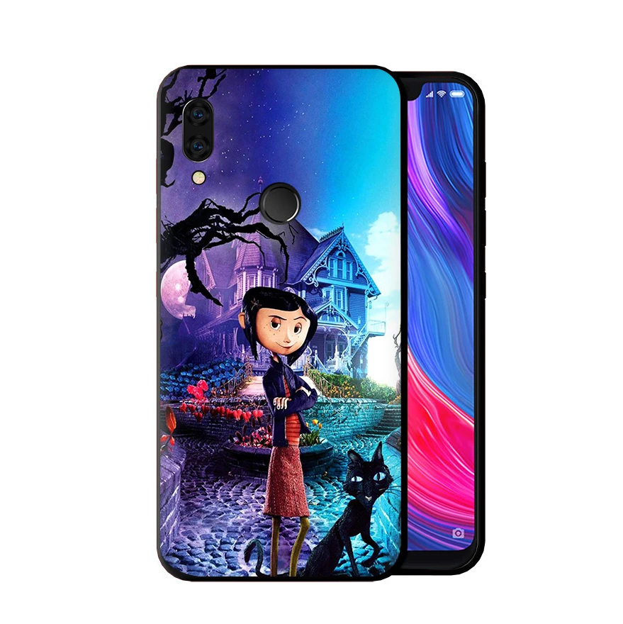 EWAU Coraline фильм ультра тонкий силиконовый чехол для телефона для Xiaomi Redmi Note 4 4X5 6 7 8 Pro 5A Prime 8t - Цвет: B9