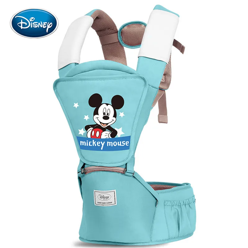 Disney Baby мультфильм Хипсит(пояс для ношения ребенка) хлопок Многофункциональный ребенок, прежде чем держать один стул мягкий съемный портативный 0-36 месяцев - Цвет: Color1