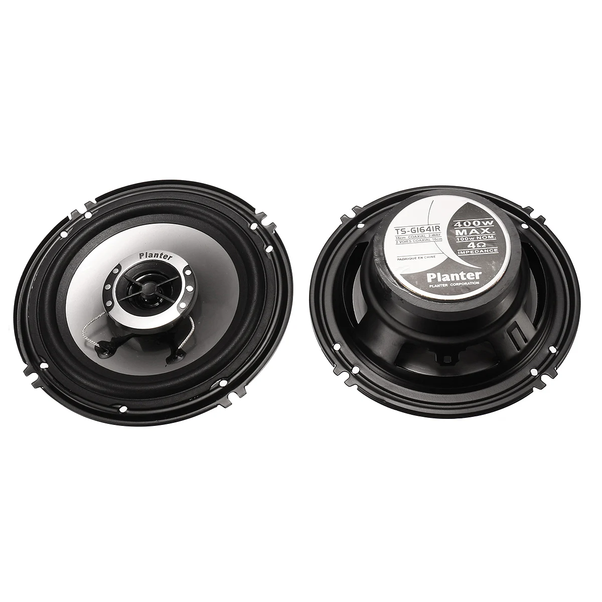 2pcs 6.5 Inch 400W Car Audio Speaker 4 Way Coaxial Loud Speaker Universal Vehicle Auto Audio Music Stereo Hifi Loudspeakers