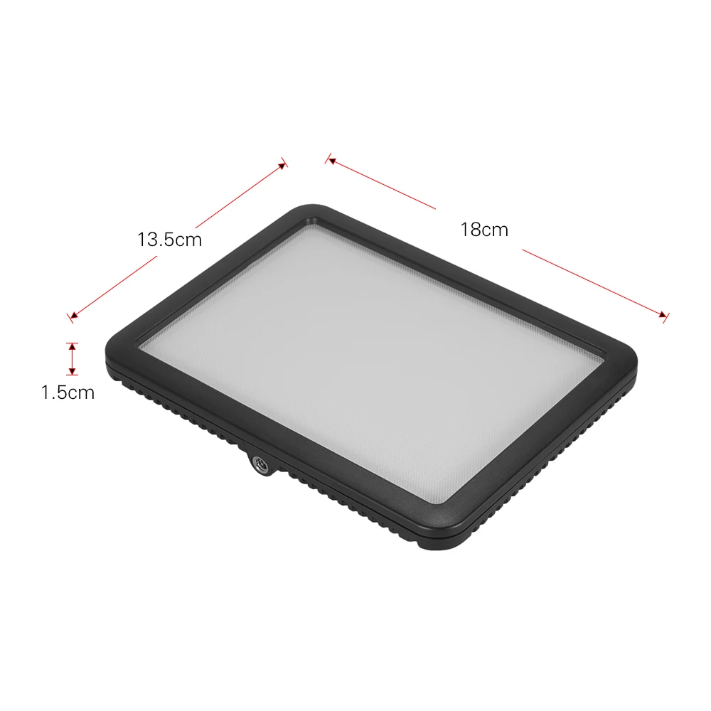 Photography Andoer WY-160C 3300K-5600K LED Video Light Panel LCD Display Fill-in Lamp Dimmable for Canon Nikon Sony DSLR Camera
