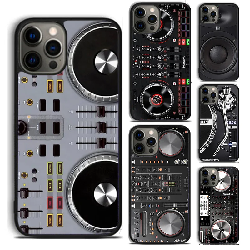 Профессиональный DJ контроллер виниловый чехол для телефона iPhone 6 7 8 Plus X XR XS SE2020 Apple