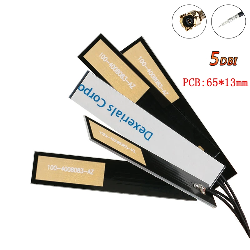 GSM/GPRS/CDMA 2G 3g 4G Внутренняя антенна 5DBI PCB Встроенная печатная плата антенна 1,13 линия 15 см длинный разъем IPEX