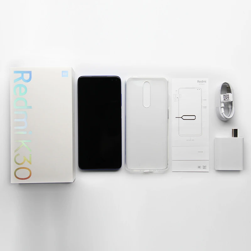 Смартфон Xiaomi Redmi K30, 4G, 6 ГБ, 128 ГБ, восьмиядерный смартфон Snapdragon 730G, 6,67 дюйма, 120 Гц, жидкий дисплей, 64 мп, четыре камеры, 4500ма