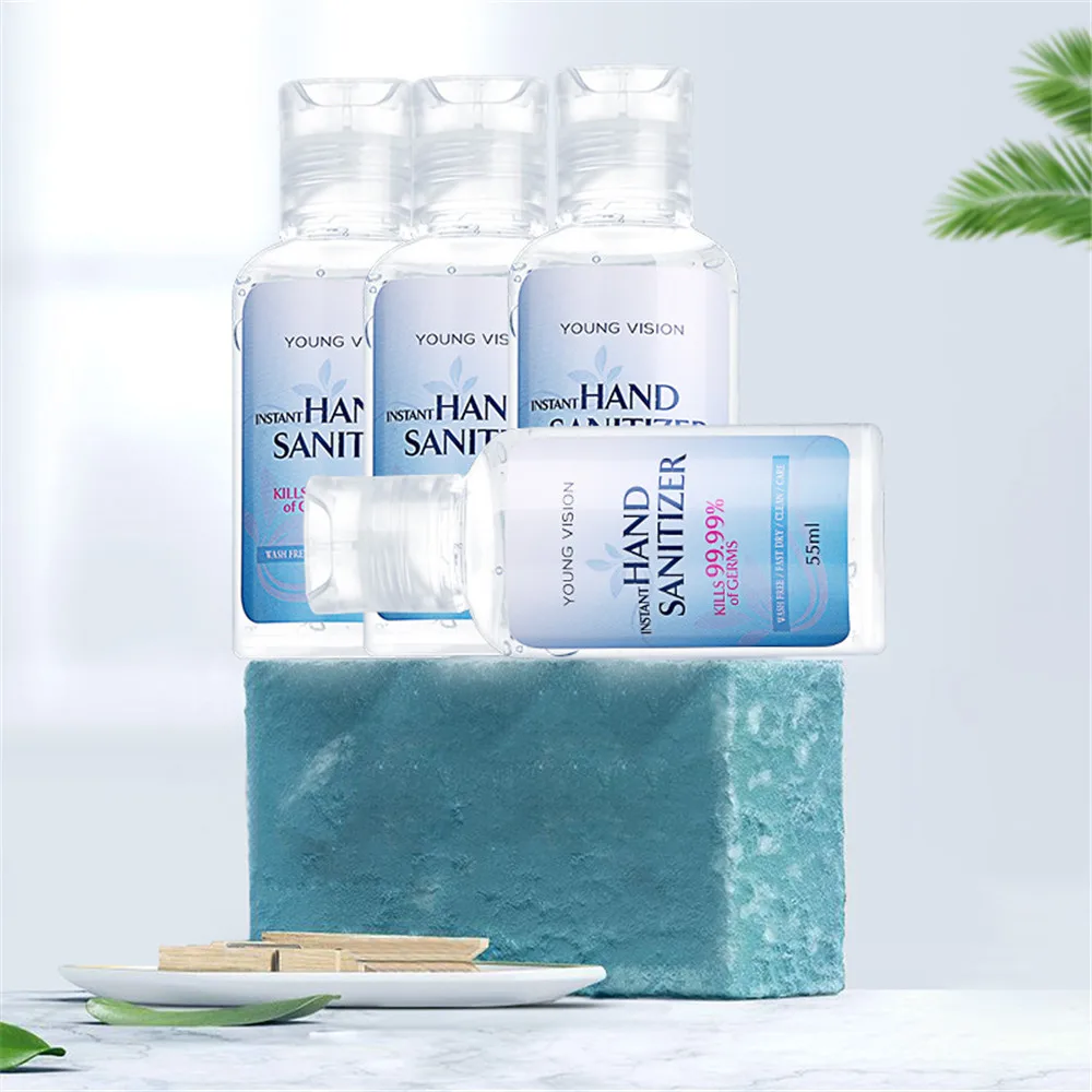 55ml Hand Gel Sanitizer Hand Gel Portable DHL Out-door Antibacterial Hand Cleaning Moisturizing Travel Disposable No Clean