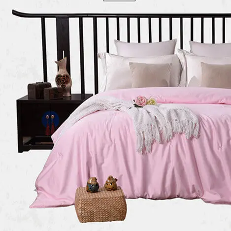 Pink silk quilt x 1 LeRadore роскошное шелковое одеяло, китайское шелковое одеяло, одеяло, зима, для мамы и сына, шелковое одеяло - Цвет: Pink silk quilt x 1
